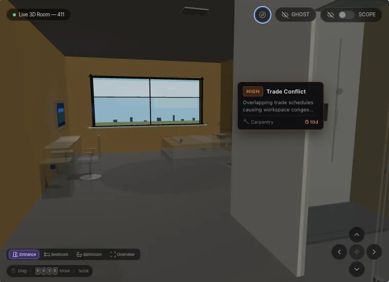 3D Digital Twin preview